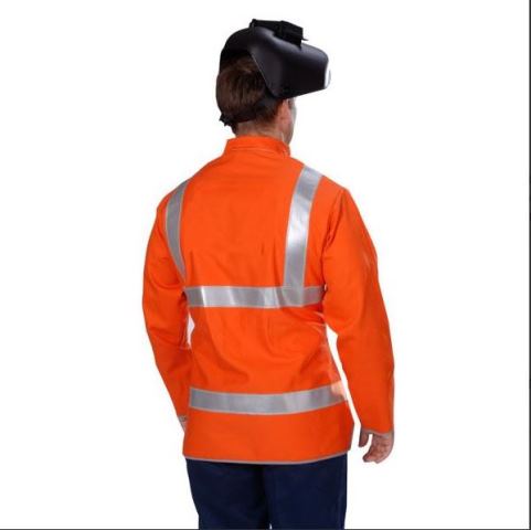 Hi vis sales welding jacket