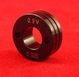 Drive Rollers 30x12x14 Bore 0.6/0.8mm V Groove 12Pcs