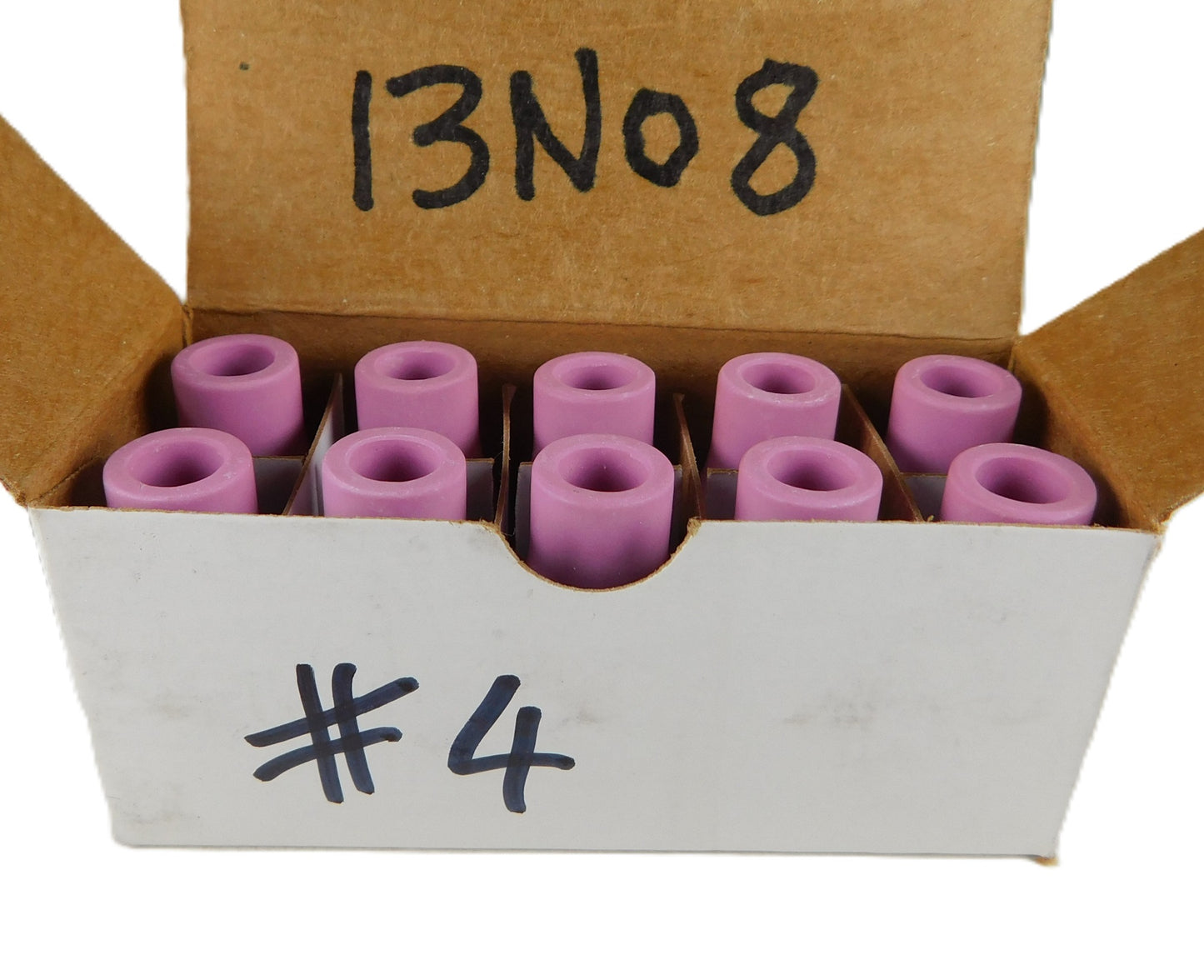 #4 TIG Gas Cups WP-9.20.24.25 13N08 10Pc