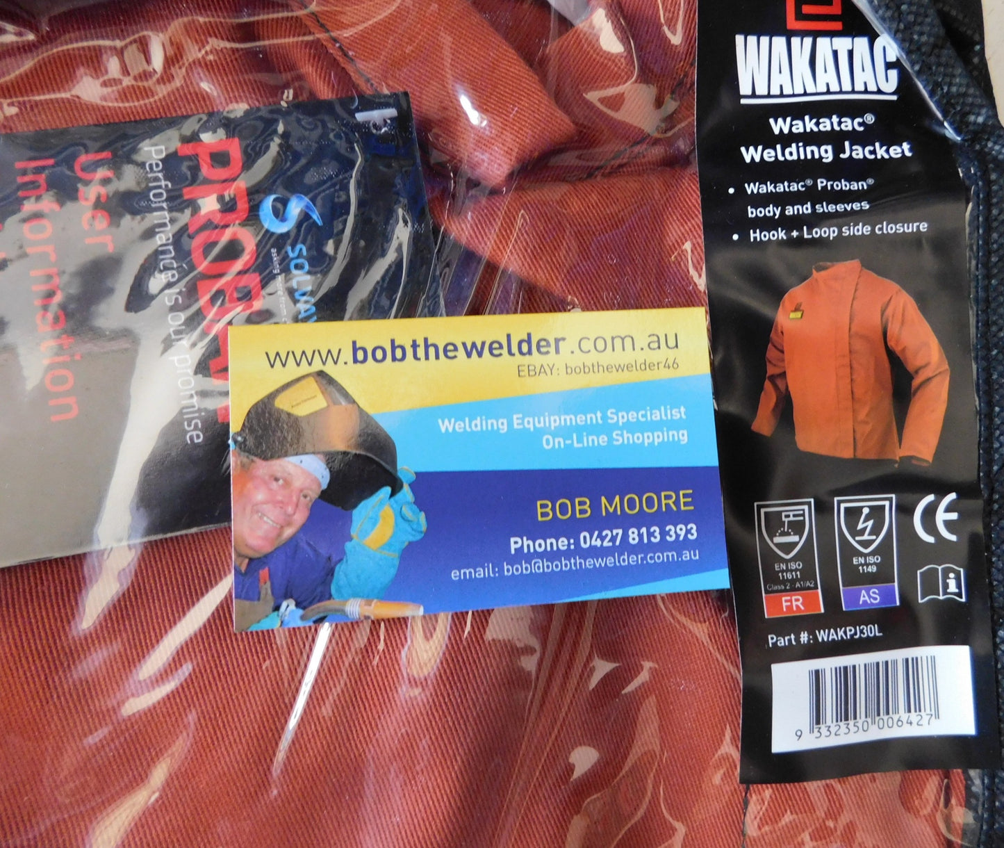 Welders Jackets WAKATAC® Proban® WAKPJ30-LARGE 2Pcs