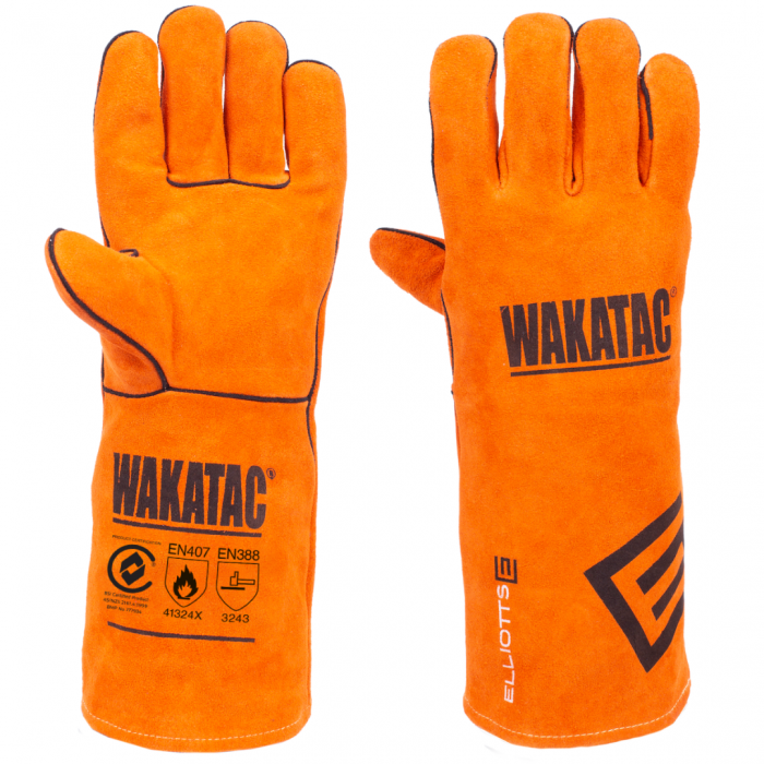 WAKATAC® Leather Welding Gloves LARGE