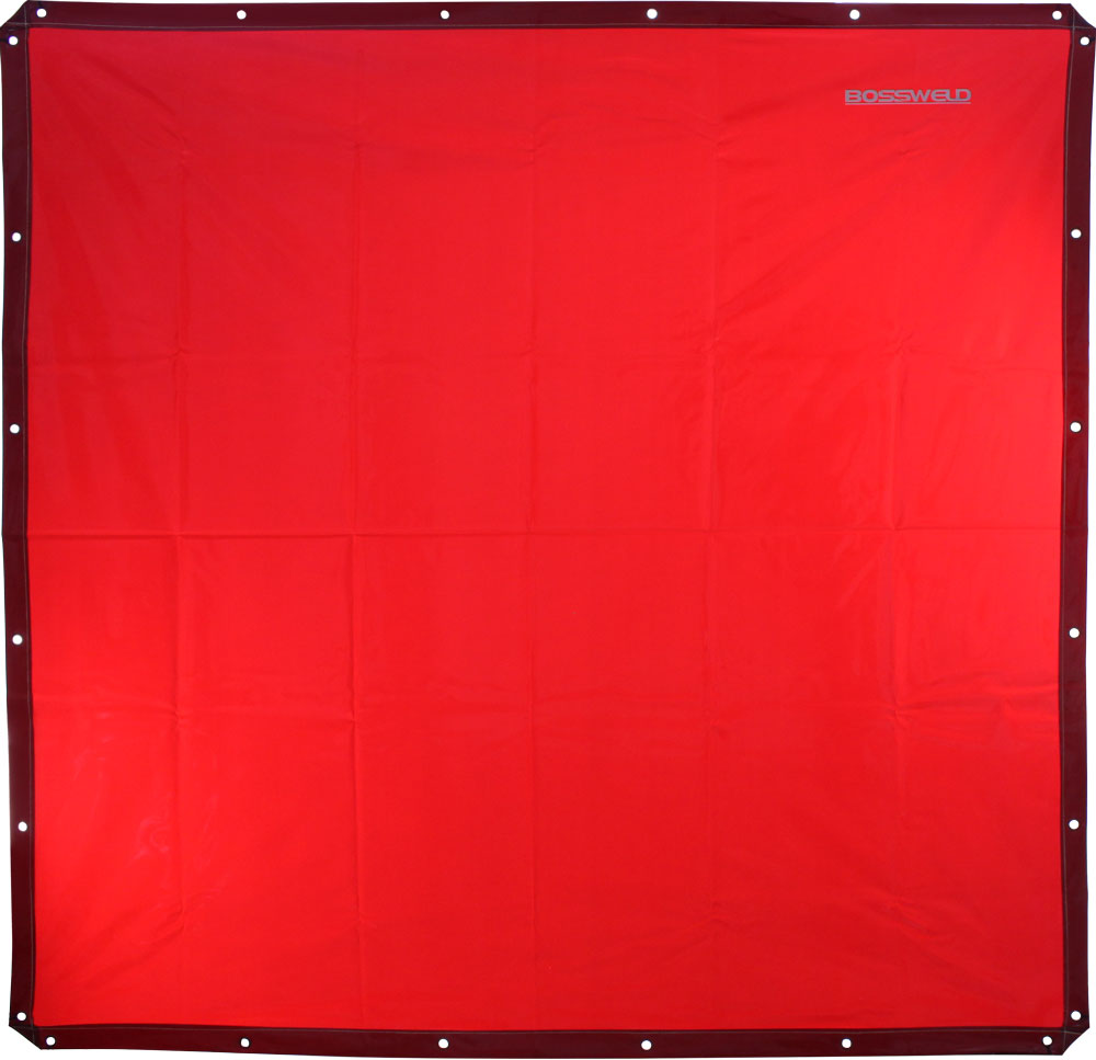 Welding Screen RED Mobile 1.74m x 1.74m 700711