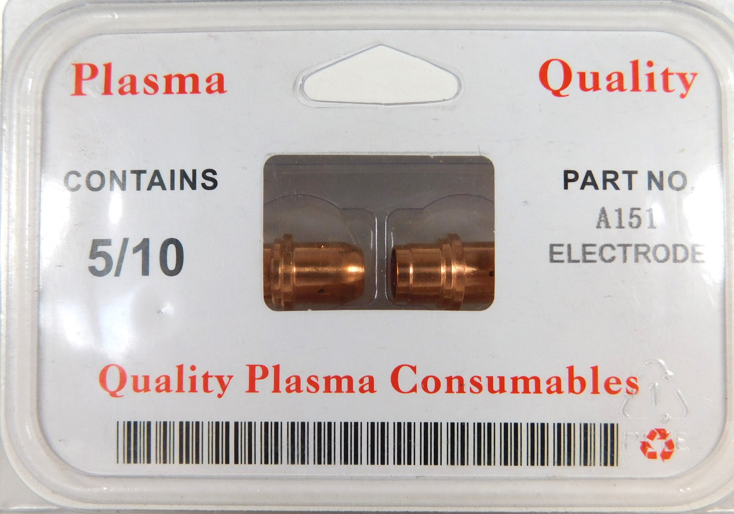 A151 Electrode Plasma Cutter Spares 10Pcs