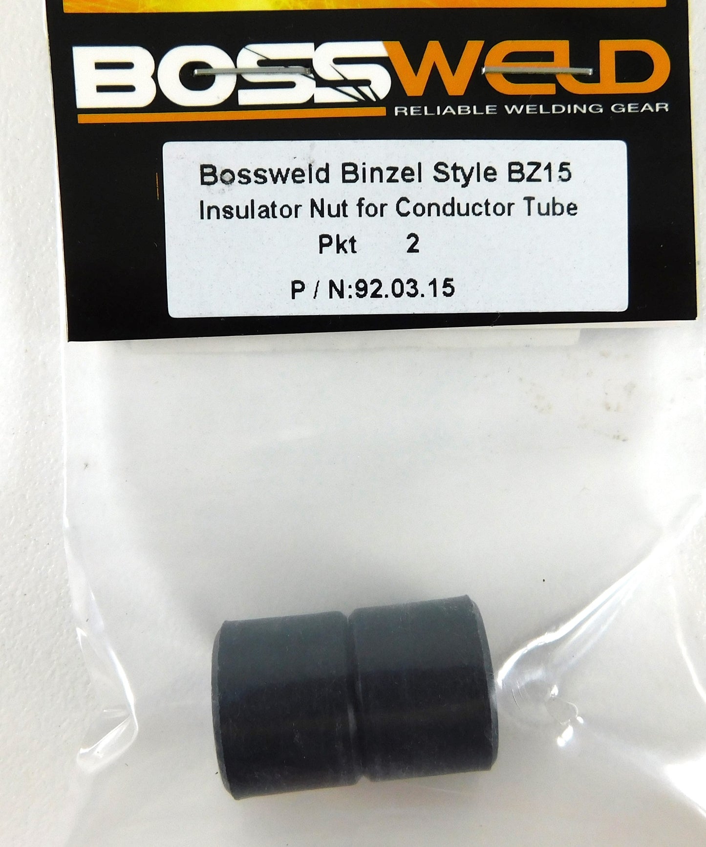 MB15/BZ15 Binzel Style Insulator Nut 92.03.15 2Pc