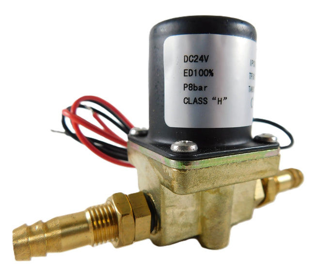 Gas Flow Solenoid DC-24V 6mm Tails