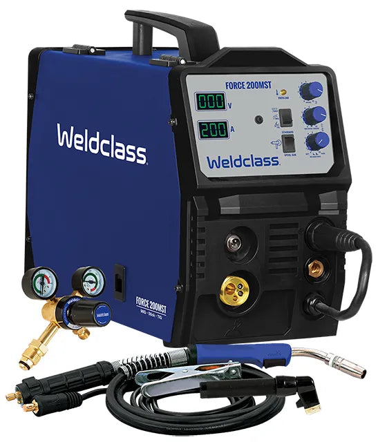 Weldclass MIG / Stick / TIG Welder - FORCE 200MST WF-06129