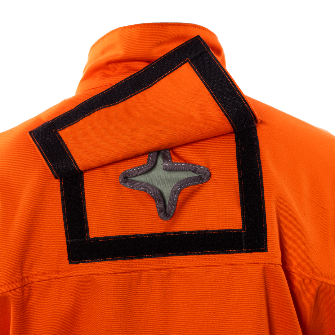 Welders Jackets PROBAN Hi VIZ Orange with Reflective Trim OPWJ30T1L Large