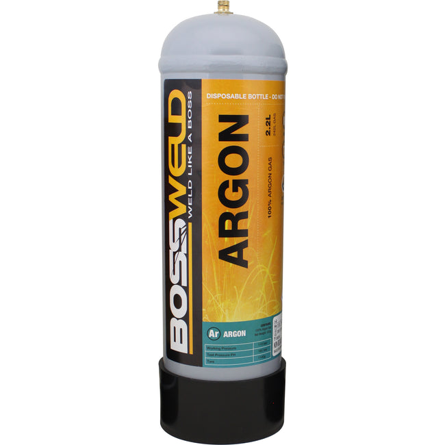 Argon Gas Disposable Gas Bottles 2.2L 600032